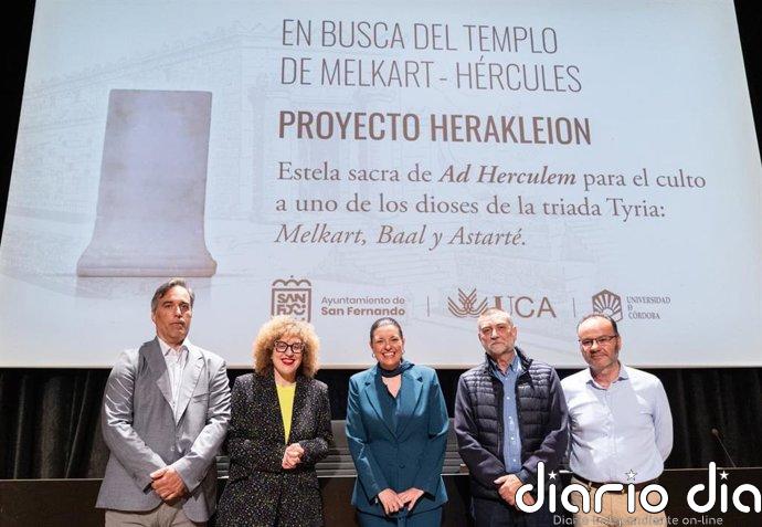 Un hallazgo en Gallineras refuerza la hipótesis sobre el templo de Hércules en San Fernando (Cádiz)