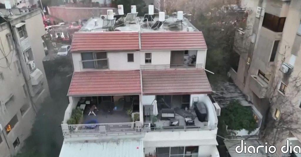 Un misil iraní impacta contra un edificio residencial en Haifa causando cuatro heridos