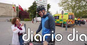 Un paciente con un tumor cerebral muy agresivo hace el Camino De Santiago en bici