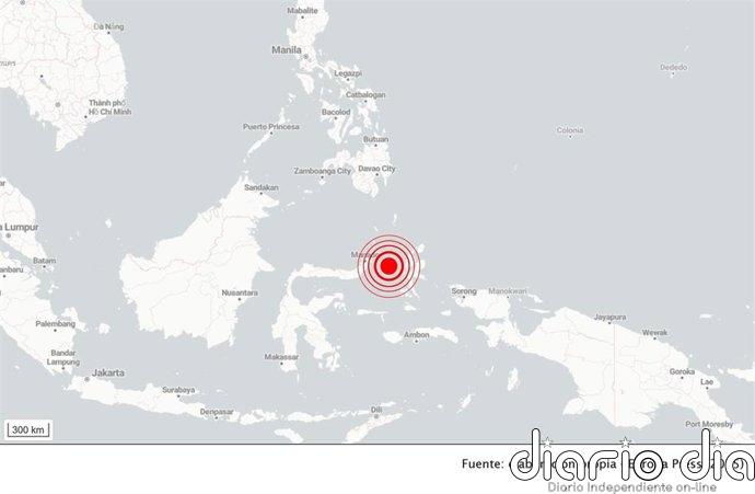 Un terremoto de magnitud 7,4 sacude las costas de Indonesia y provoca alertas de tsunami