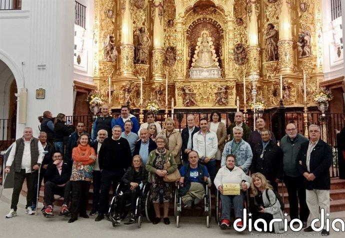 Un total de 17 internos inician este martes la tradicional peregrinación hasta El Rocío desde la prisión de Huelva