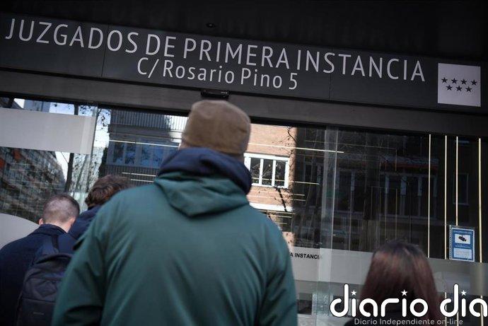 Un total de 86 juzgados de primera instancia en Madrid tienen una carga que supera el doble del indicador