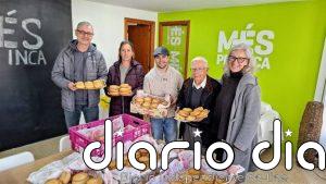 Una campaña de MÉS per Inca entrega 130 'panades' al comedor social