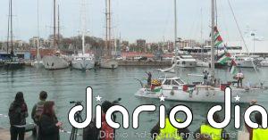 Una nueva flotilla humanitaria sale simbólicamente desde Barcelona rumbo a Gaza con material humanitario