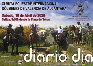 Una ruta ecuestre recorrerá los dólmenes de Valencia de Alcántara (Cáceres) el 18 de abril