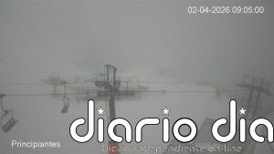 Valdezcaray abre este Jueves Santo con la zona alta cerrada por el viento y cuatro pistas disponibles