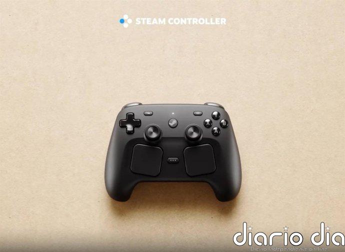 Valve lanzará el nuevo Steam Controller el lunes 4 de mayo por 99 euros, aunque no llegará con la consola Steam Machine