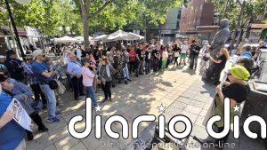 Vecinos de Torrero protestan por "la opacidad" del Gobierno de Chueca en el proyecto del Parque de Atracciones