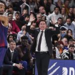 Xavi Pascual: "Ojalá no sea el último partido de Euroliga que vea el Palau esta temporada"