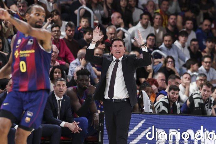 Xavi Pascual: "Ojalá no sea el último partido de Euroliga que vea el Palau esta temporada"
