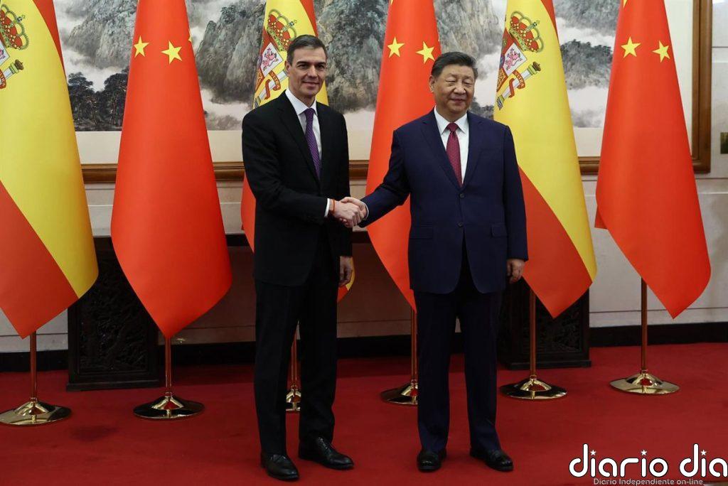 Xi se sitúa junto a Sánchez "en el lado correcto de la historia" y celebra la sólida relación bilateral