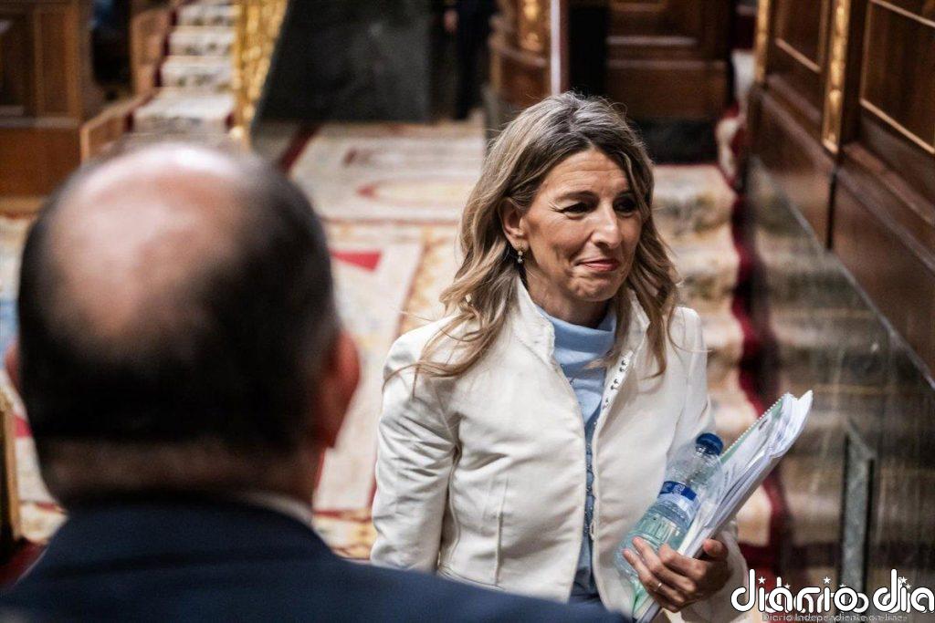 Yolanda Díaz reprocha al PP su respaldo a Vito Quiles y traslada su apoyo a Begoña Gómez por el "acoso"
