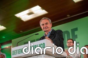 Zapatero reivindica la "convicción y dignidad" de Montero para liderar Andalucía frente a la política "de performance"