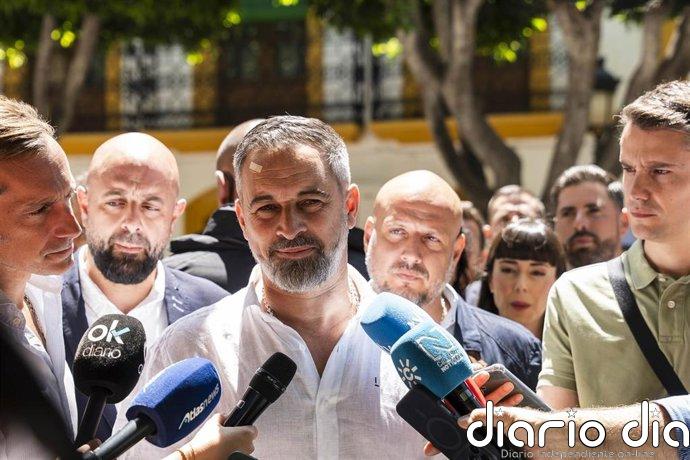 Abascal asegura que Vox "está más cerca" de las víctimas que los políticos que "empiezan lutos y no dan soluciones"