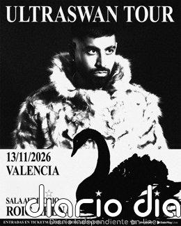 Abhir actuará el 13 de noviembre en la sala Auditorio Roig Arena con su show "más intenso"