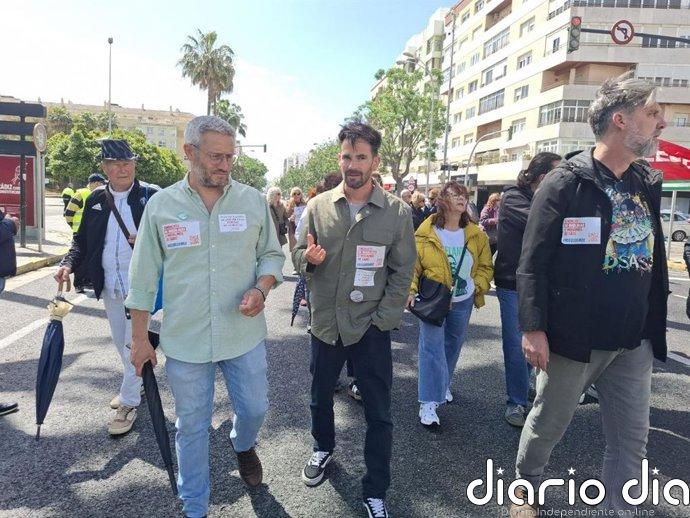 Adelante afea la "privatización" de servicios públicos en Cádiz: "Los derechos básicos no pueden servir para especular"