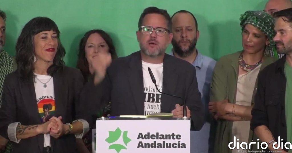 Adelante Andalucía cuadruplica su representación y pasa de 2 a 8 escaños