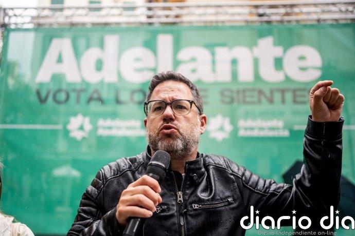 Adelante defiende seguir sus actos tras la muerte de los agentes: "Nadie paró nada tras morir un trabajador en Málaga"
