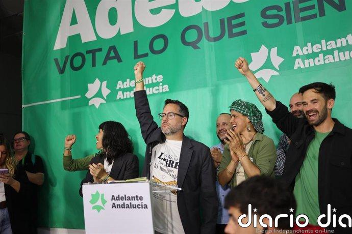 Adelante supera con ocho escaños a Por Andalucía que consigue retener su grupo parlamentario