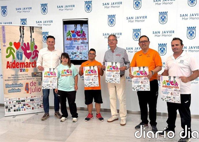Aidemarcha 2026 abre la venta de dorsales para la carrera nocturna del 4 de julio bajo el lema 'Movimiento solidario'