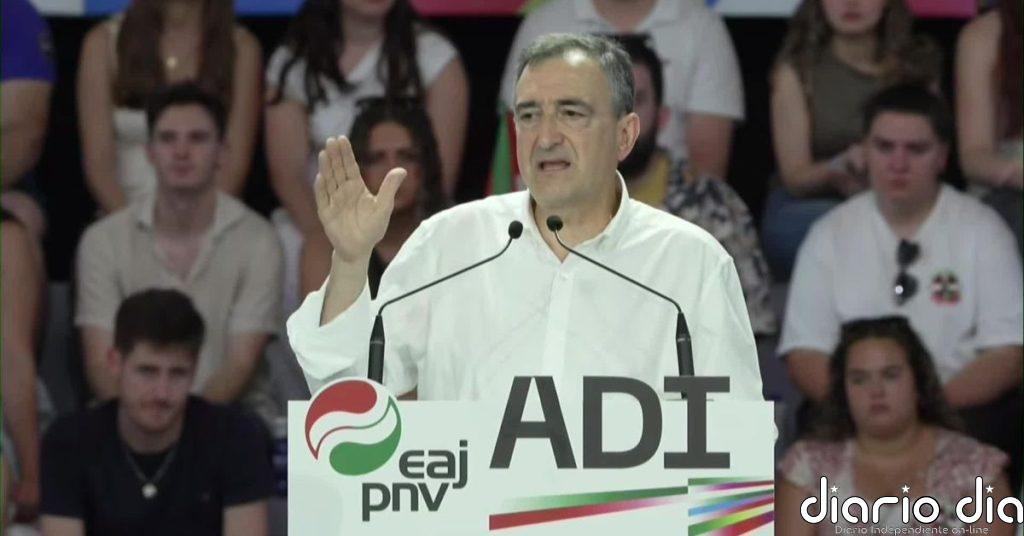 Aitor Esteban advierte a Sánchez que "sería irresponsable seguir más allá de 2026 sin rumbo y sin presupuestos"