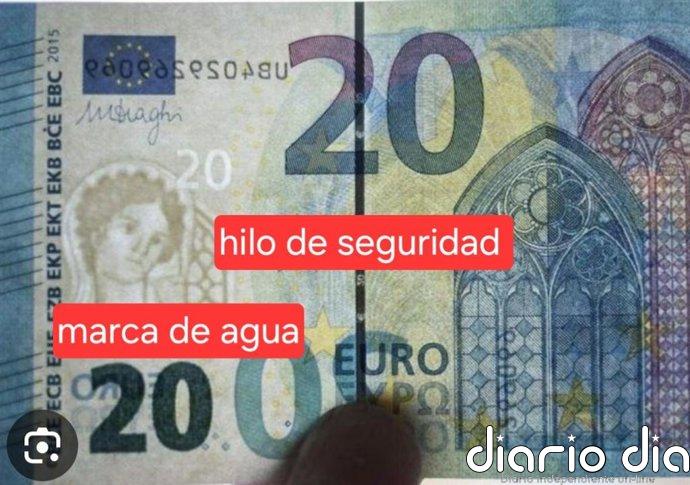 Alertan de la distribución de billetes falsos de 200 euros en comercios de Murcia y Alicante