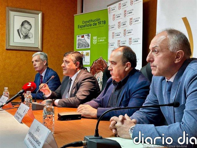 Alumnos del Cebreros, Navalmoral y de Navaluenga (Ávila), ganadores del I Certamen Escolar sobre la Constitución