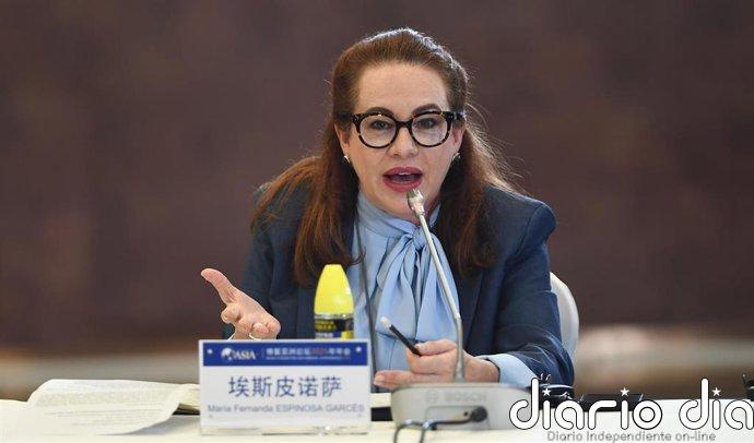 Antigua y Barbuda nomina a la diplomática ecuatoriana María Fernanda Espinosa en la carrera para suceder a Guterres