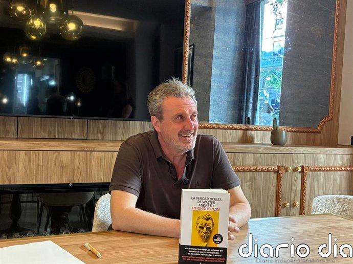 Antonio Manzini: "Llevo 13 años escribiendo novela negra y no tengo ni idea de por qué tiene tanto éxito"