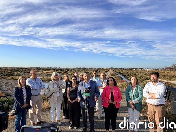Antonio Sanz (PP) anuncia la ampliación de las EDAR de La Barrosa y El Torno (Cádiz)
