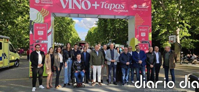 Arranca una nueva edición de 'Vino + Tapas' que se consolida en Valladolid como la "cita enogastronómica del año"