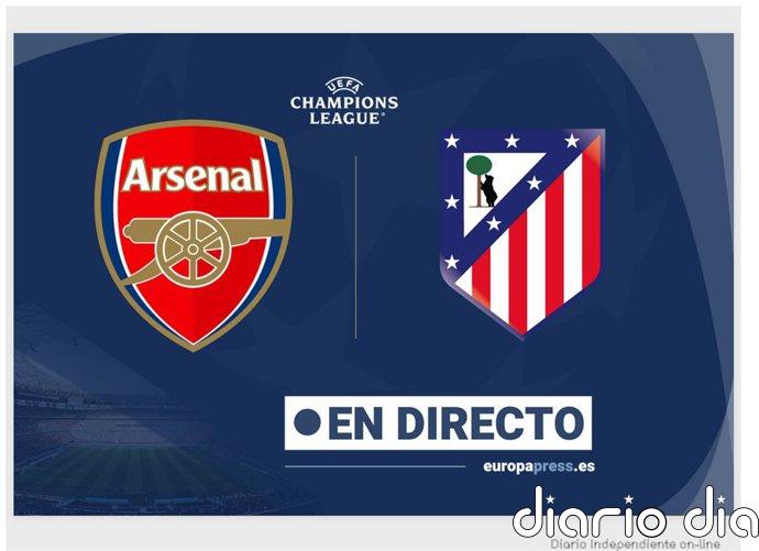 Arsenal - Atlético de Madrid, en directo hoy: sigue el partido de Champions League minuto a minuto