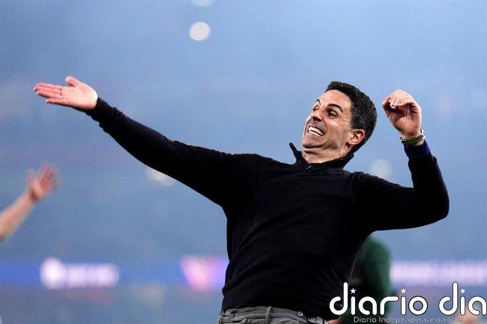 Arteta: "Es una noche increíble, era difícil imaginar esto cuando llegué"