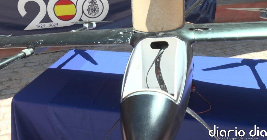 Así es el dron que unos narcotraficantes utilizaban para introducir droga en España