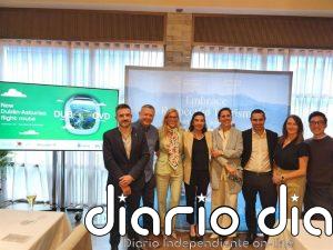 Asturias estrena vuelo directo con Dublín y presenta su oferta turística