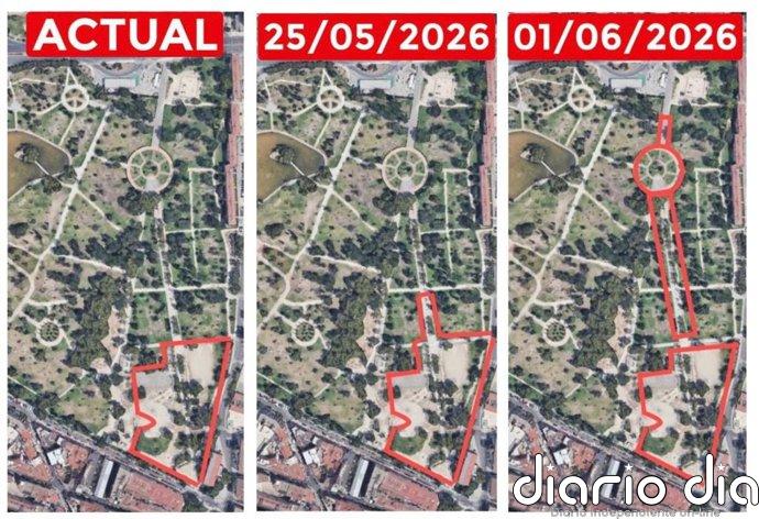 Avanza en la transformación y mejora del parque Tío Jorge en El Rabal
