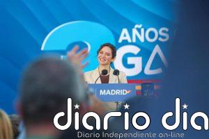 Ayuso subraya que Sánchez "ha unido su destino" a Zapatero y critica a un PSOE que ha pasado "de la ceja a la bandeja"