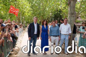 Ayuso y Almeida celebran este viernes sus tres años de legislatura con una fiesta mitin en el parque de Berlín