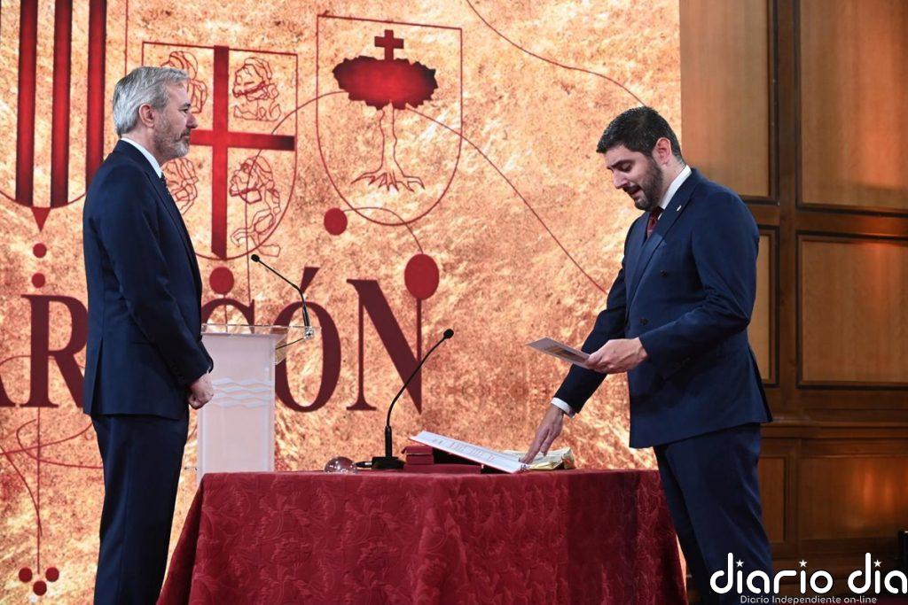 Azcón pide a sus consejeros "exigencia, inteligencia, discreción y prudencia" para aplicar la "hoja de ruta"