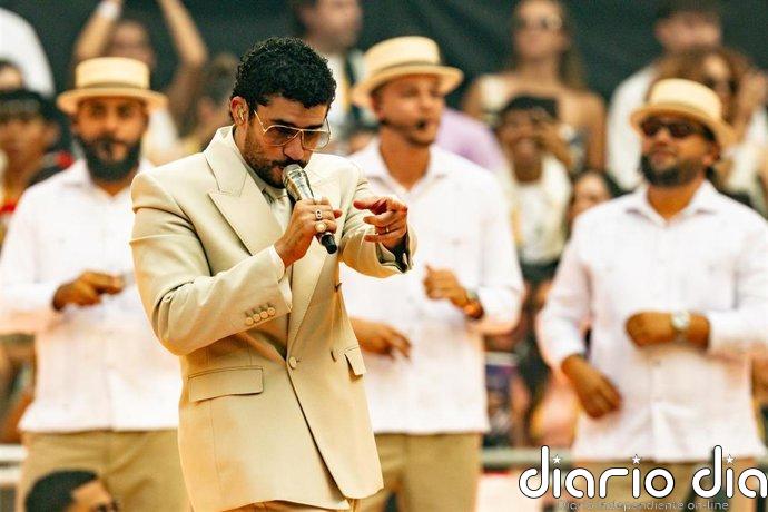 Bad Bunny trae Puerto Rico a Madrid en la primera noche de su residencia