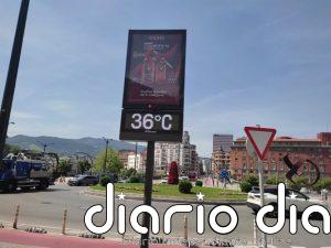 Bajada de casi 10 grados de las temperaturas máximas en la costa vasca este viernes