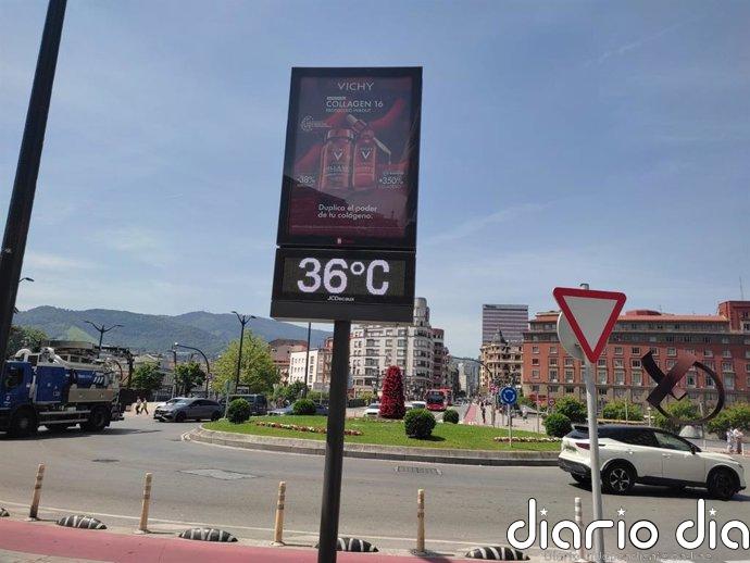 Bajada de casi 10 grados de las temperaturas máximas en la costa vasca este viernes