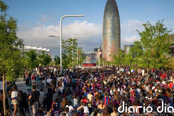Barcelona instalará una pantalla gigante en Glòries para la final de la Champions femenina