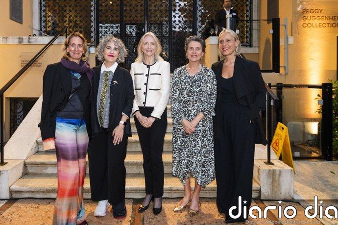 Bengoetxea asiste en Venecia a la recepción de la Colección Peggy Guggenheim en la apertura de la Bienal