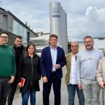 Besteiro pide una negociación que preserve empleo y actividad en la planta de Nestle en Pontecesures (Pontevedra)