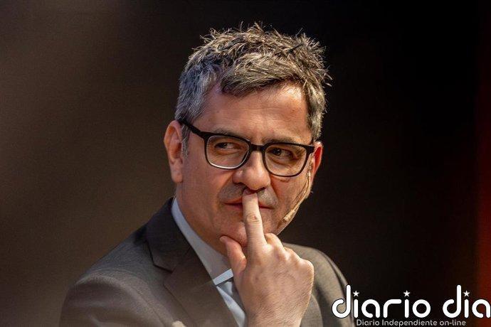Bolaños niega pacto con Ábalos y dice que otros miembros del Gobierno esperan a la sentencia para querellarse con Aldama