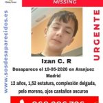 Buscan a un menor de 12 años desaparecido desde hace una semana en Aranjuez