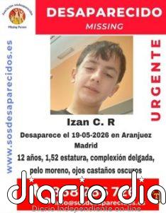 Buscan a un menor de 12 años desaparecido desde hace una semana en Aranjuez
