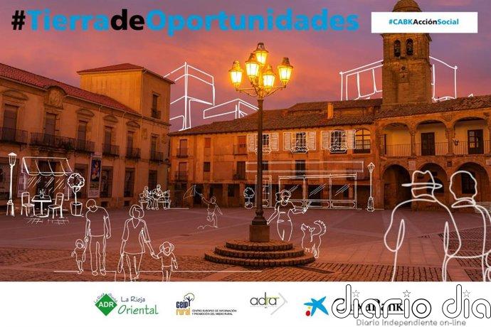Caixabank, ADR La Rioja Oriental, CEIP Rural y ADRA impulsan el emprendimiento riojano con 'Tierra de Oportunidades'