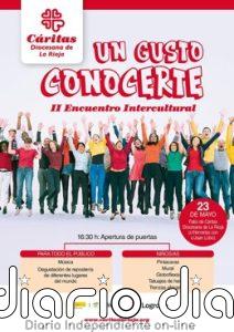 Cáritas La Rioja invita a participar este sábado en el II Encuentro Intercultural 'Un gusto conocerte'